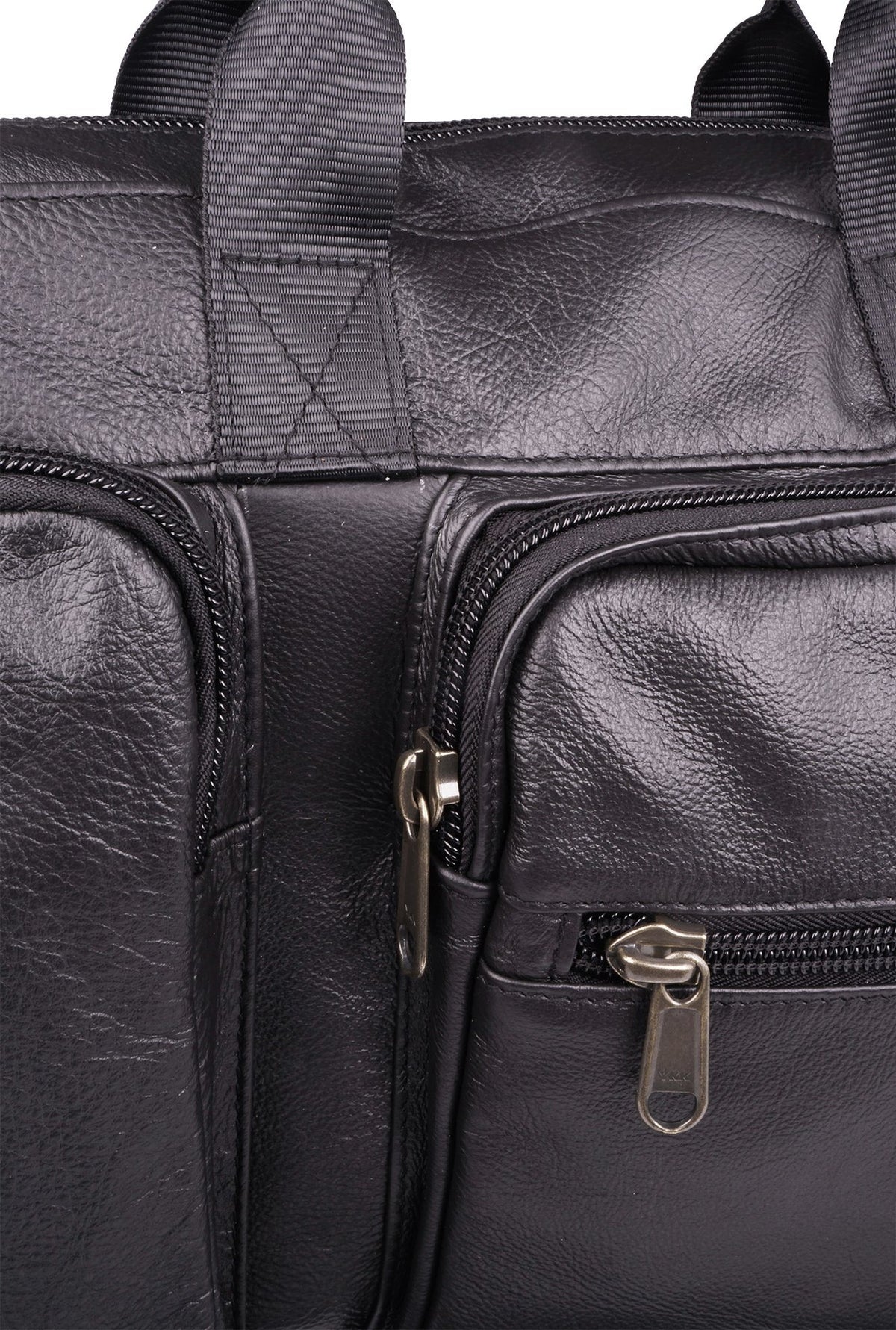Essentials Brief - 15inch Leather Laptop Bag Work CHAPEL 