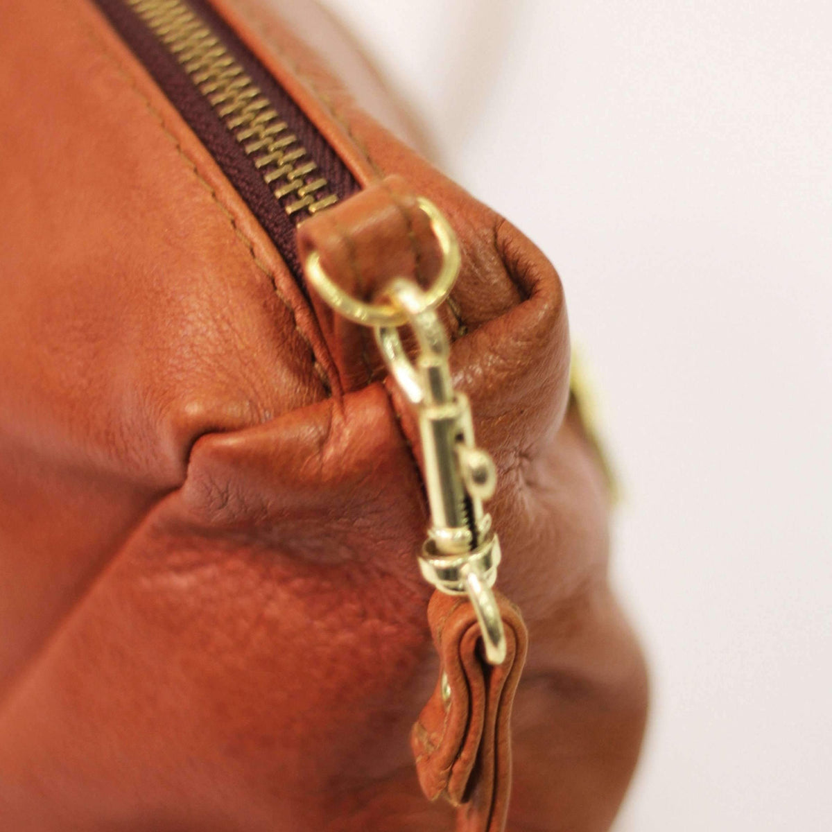 Woohoo - Leather Handbag Handbag CHAPEL Tan